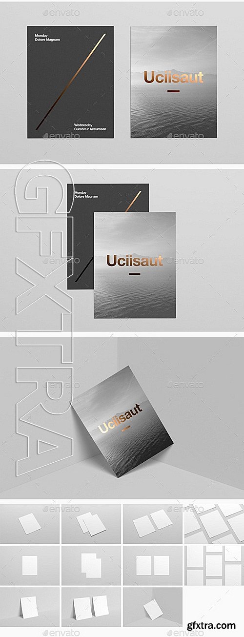 GraphicRiver - US Letter Flyer Mock-Up 11765819