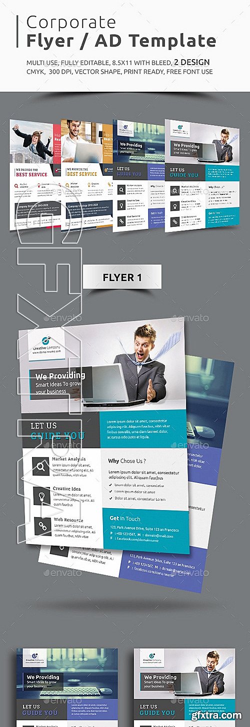 GraphicRiver - Corporate Flyer AD Template 11769827