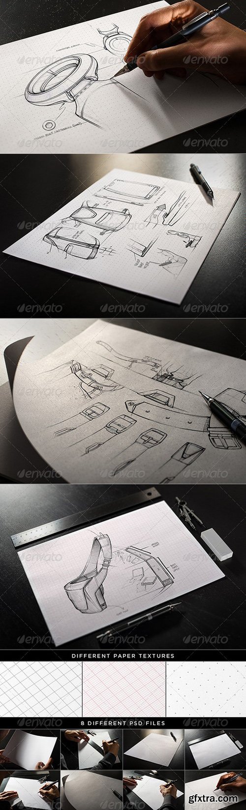 GraphicRiver - Sketchbook Mock-up 7956776