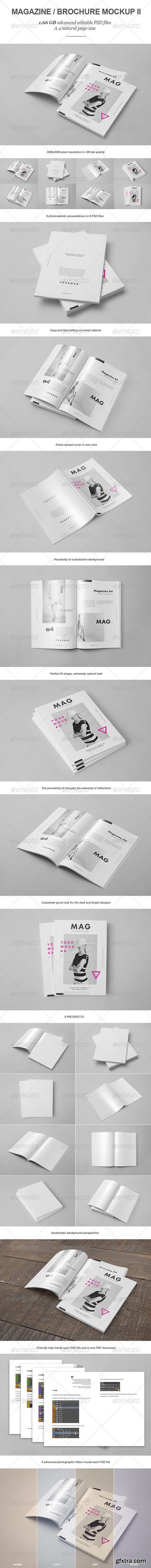 GraphicRiver - Magazine / Brochure Mock-up II 8063653