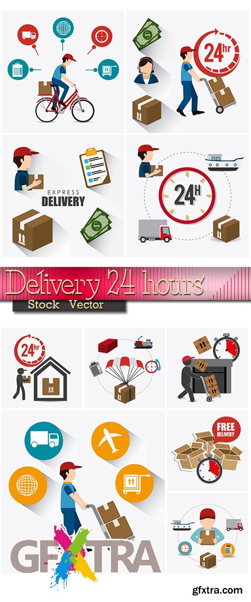 Infographics - Delivery 24 hours