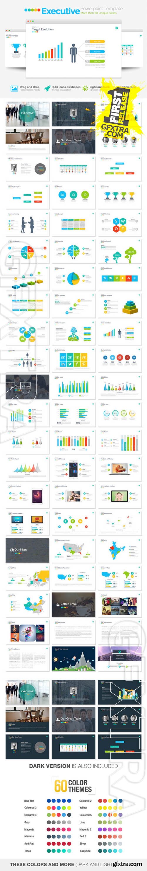 Executive Powerpoint Template - CM 263187