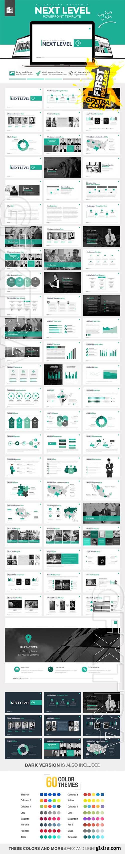 Next Level Powerpoint Template - CM 263297