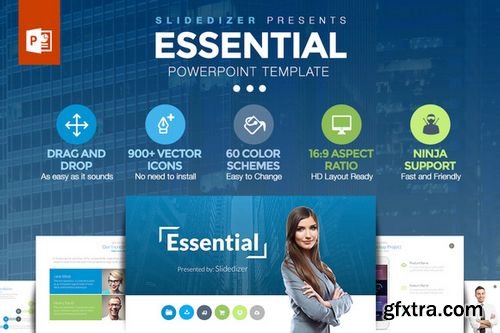 Essential Powerpoint Template - CM 291998