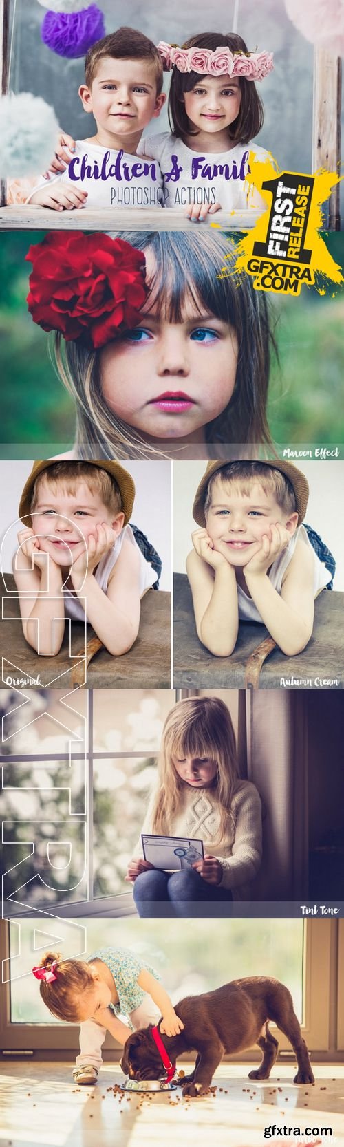 Children & Family Photoshop Actions - CM 291689