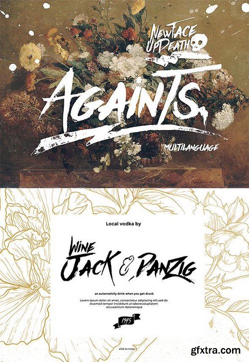 GraphicRiver Againts Typeface 11548354