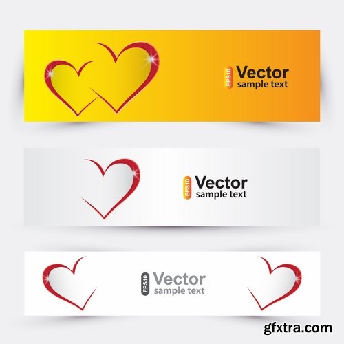 Collection of vector image brochure flyer banner #11-25 Eps