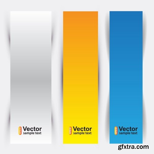 Collection of vector image brochure flyer banner #11-25 Eps