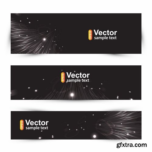 Collection of vector image brochure flyer banner #11-25 Eps