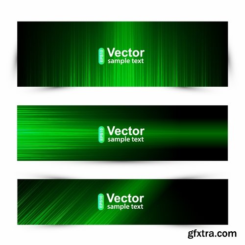 Collection of vector image brochure flyer banner #11-25 Eps