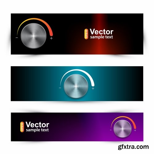 Collection of vector image brochure flyer banner #11-25 Eps