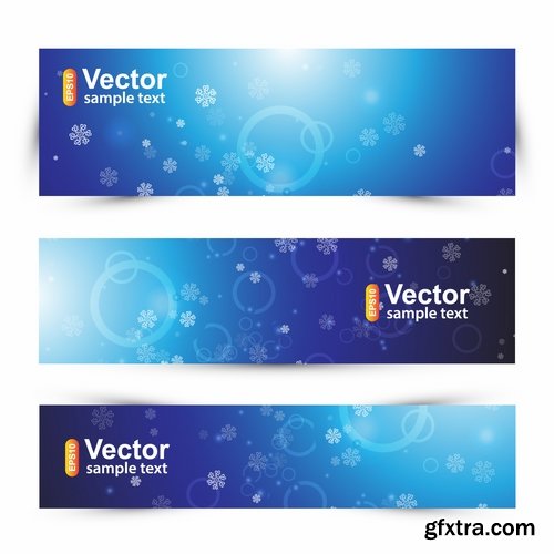 Collection of vector image brochure flyer banner #11-25 Eps