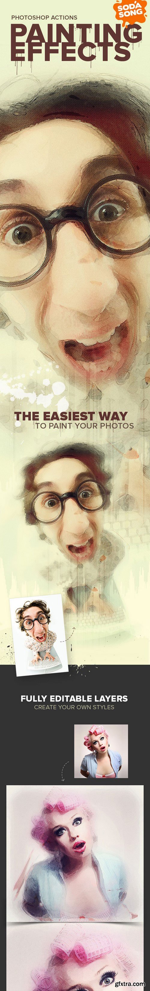 GraphicRiver - Painting Effects Photoshop Action 9189362