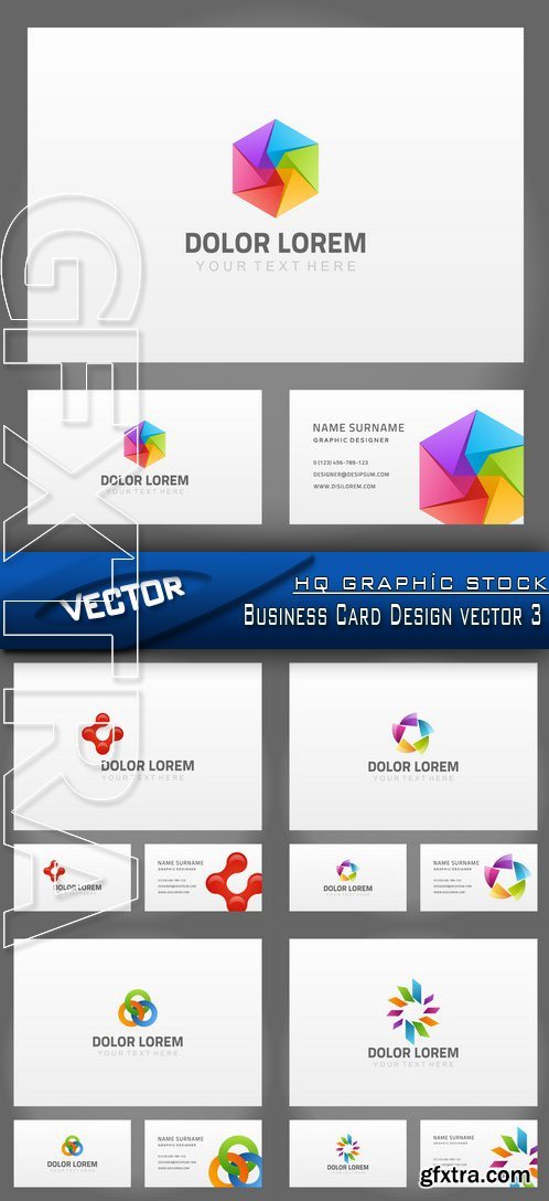 Stock Vector - Business Card Design vector 3