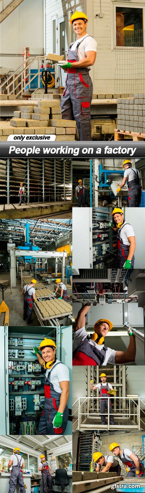 People working on a factory - 10 UHQ JPEG