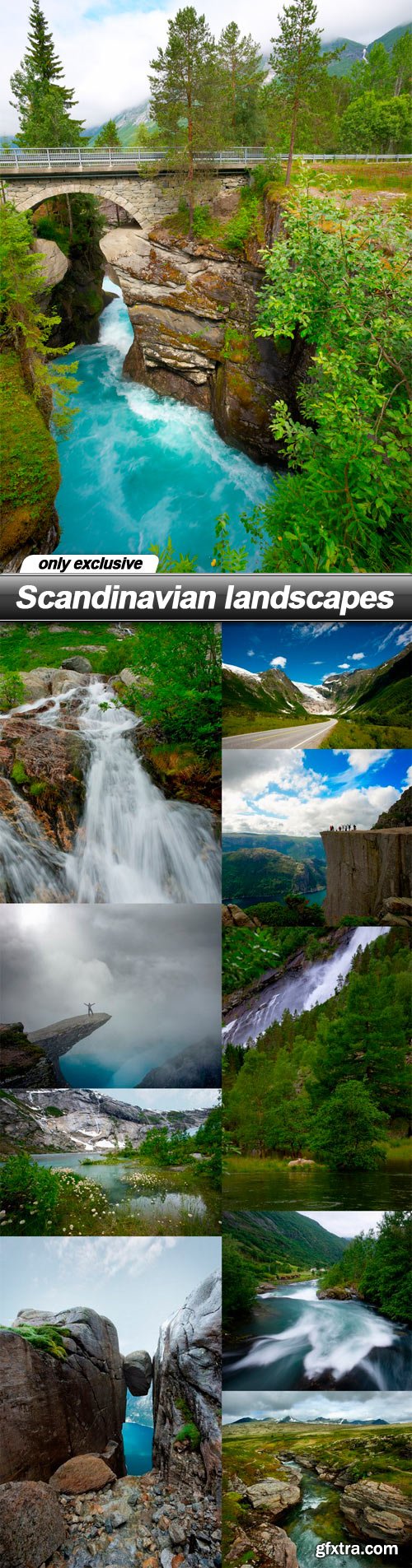 Scandinavian landscapes - 10 UHQ JPEG