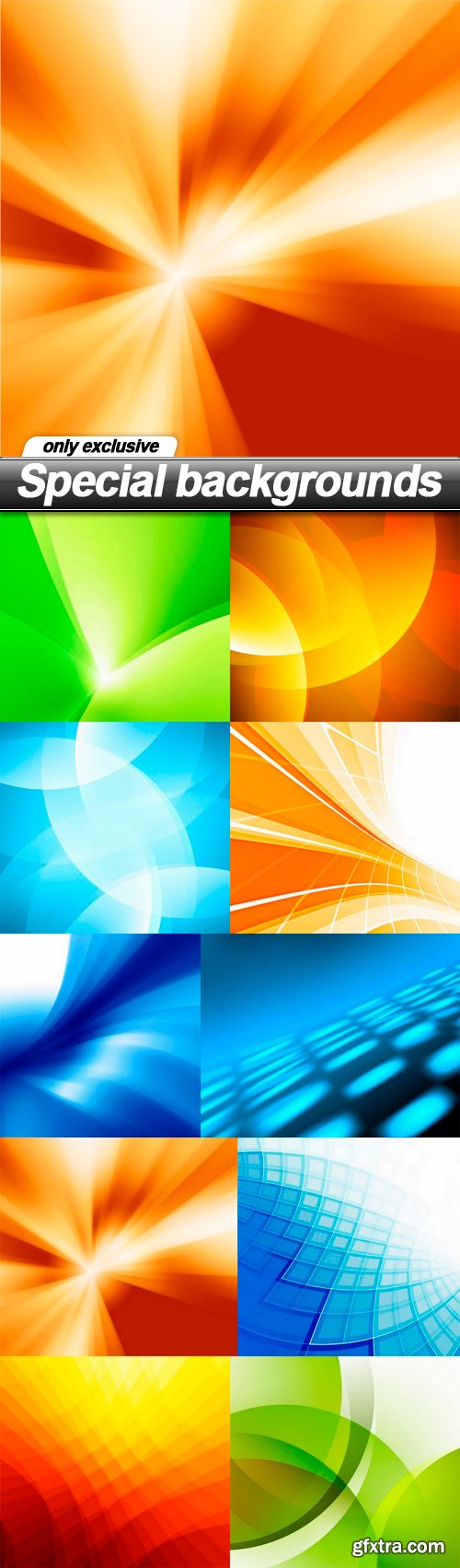 Special backgrounds - 10 UHQ JPEG