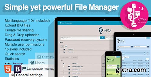 CodeCanyon - Veno File Manager v1.6.7 - host and share files - 6114247