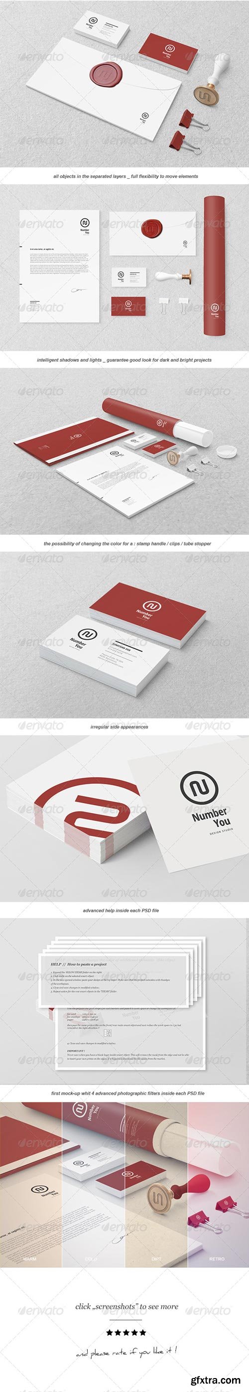 GR Branding / Identity Mock-up III - 4154015