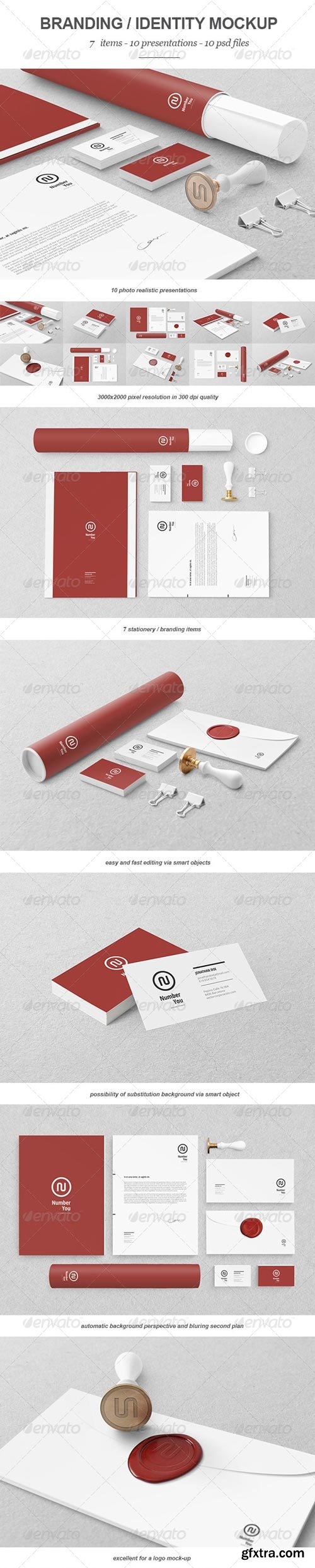 GR Branding / Identity Mock-up III - 4154015