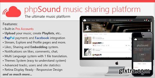 CodeCanyon - phpSound v1.1.0 - Music Sharing Platform - 9016117