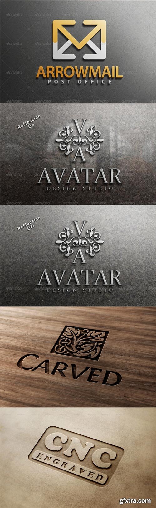 GR Photorealistic Logo Mock-Up Bundle - 6550647