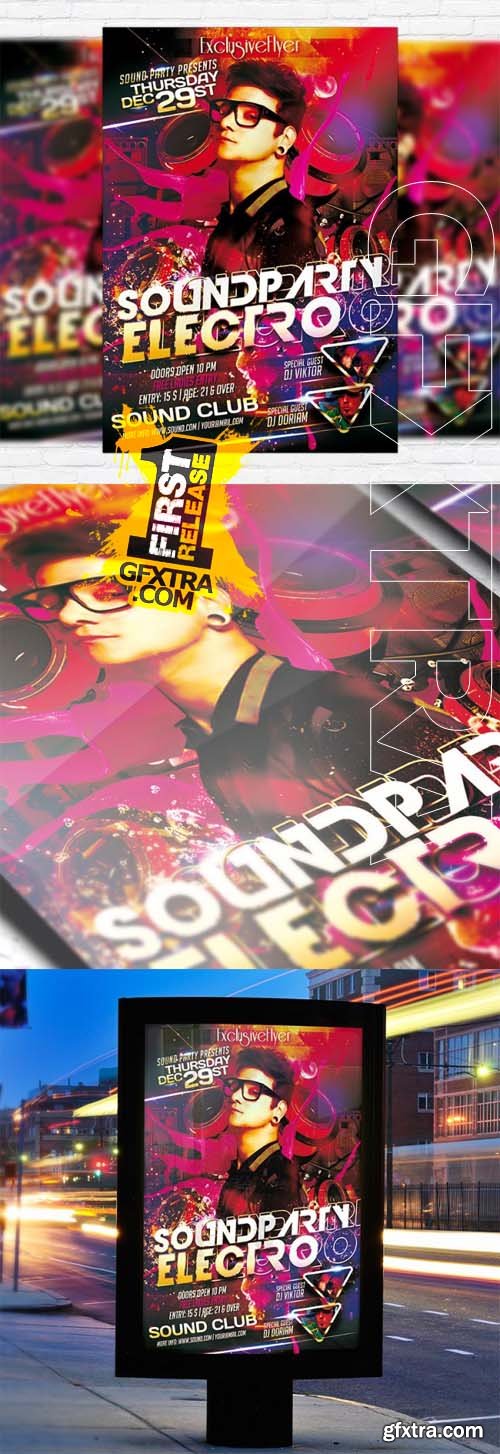 Electro Sound Party - Flyer Template