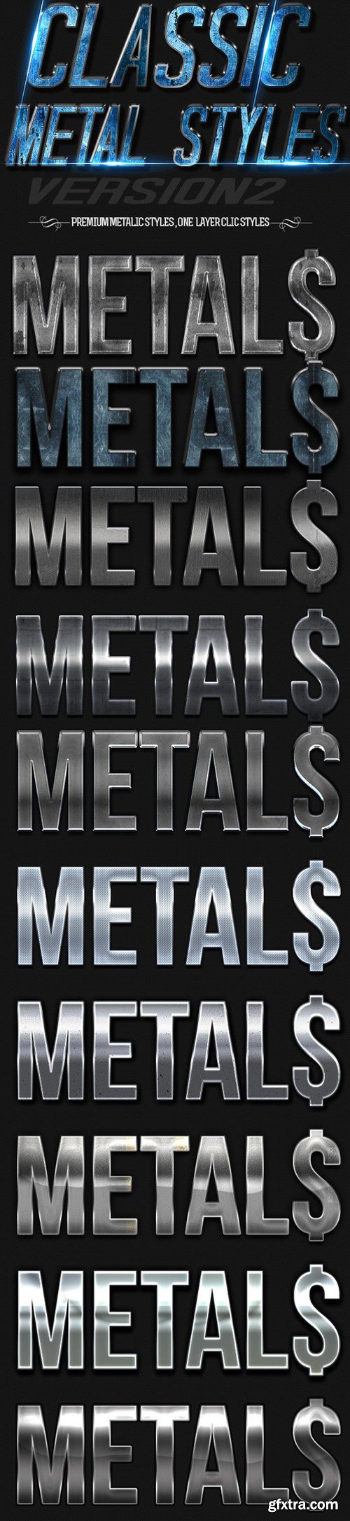 GraphicRiver - 11733740 Classic Metal Styles 2