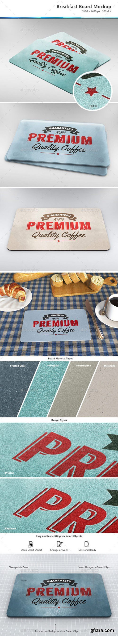 GraphicRiver - 11771879 Breakfast Board Mock-up