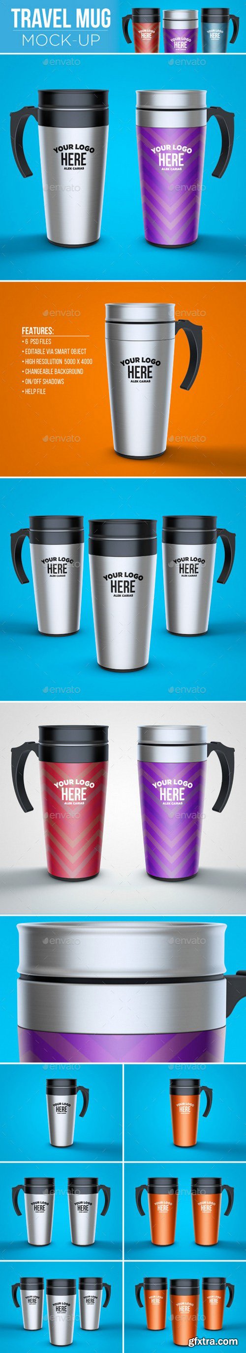 GraphicRiver - 11738055 Travel Mug Mock-Up