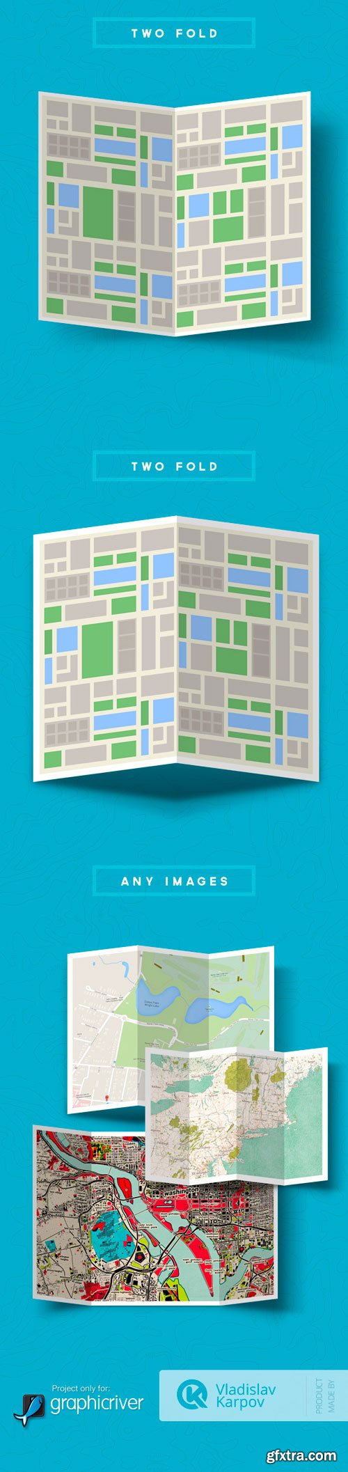 GraphicRiver - Folded Map Creator 10143199