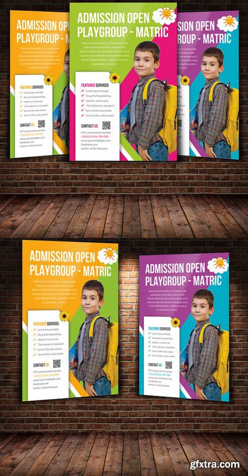 CM - Admission Open Flyer Template 246593