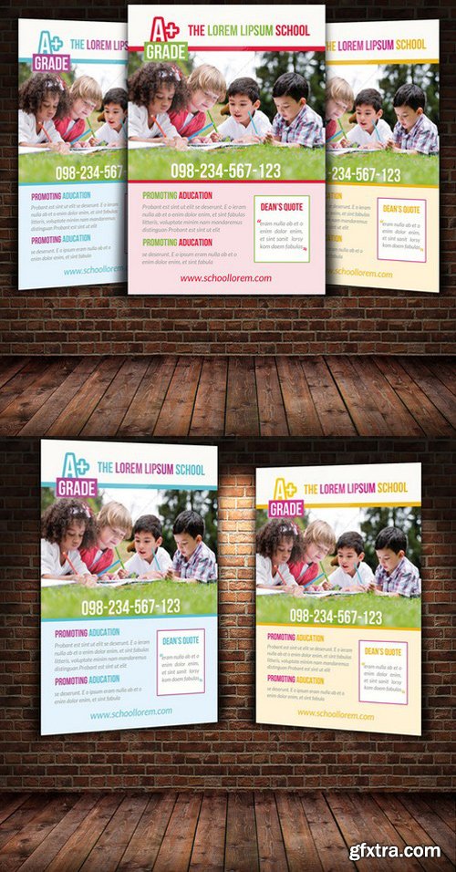 CM - School Education Flyer Template 247283