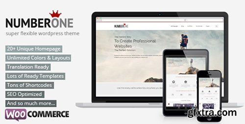 ThemeForest - NumberOne v1.2.4 - Premium Multi-Purpose + Onepage Theme - 5871601