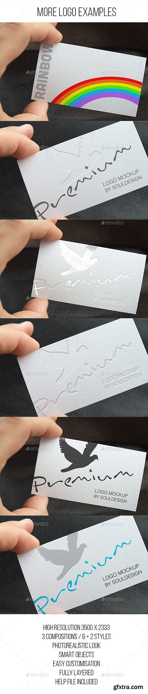 GraphicRiver Advanced Business Card Logo Mockups