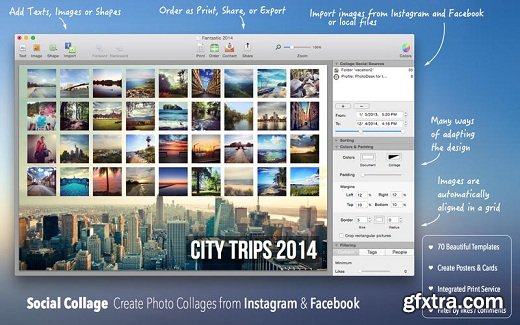 Social Collage Pro 1.3.1 MacOSX