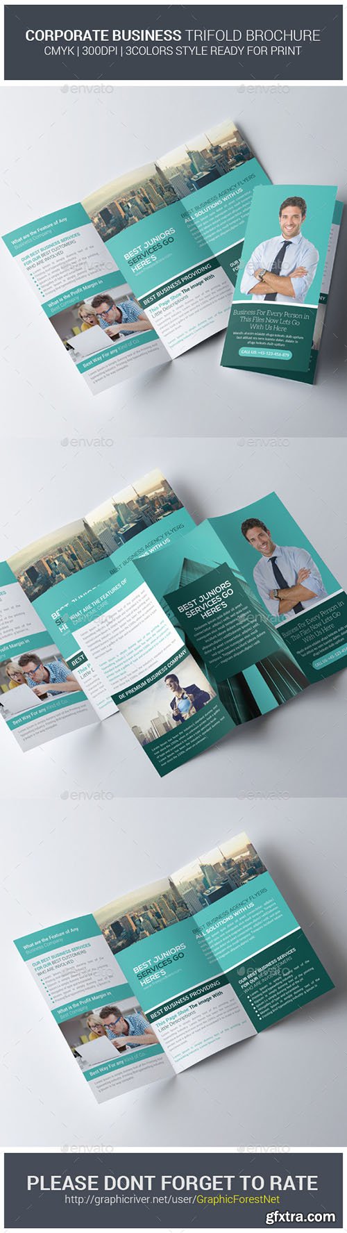 GraphicRiver Creative Business Trifold Brochure 11751395