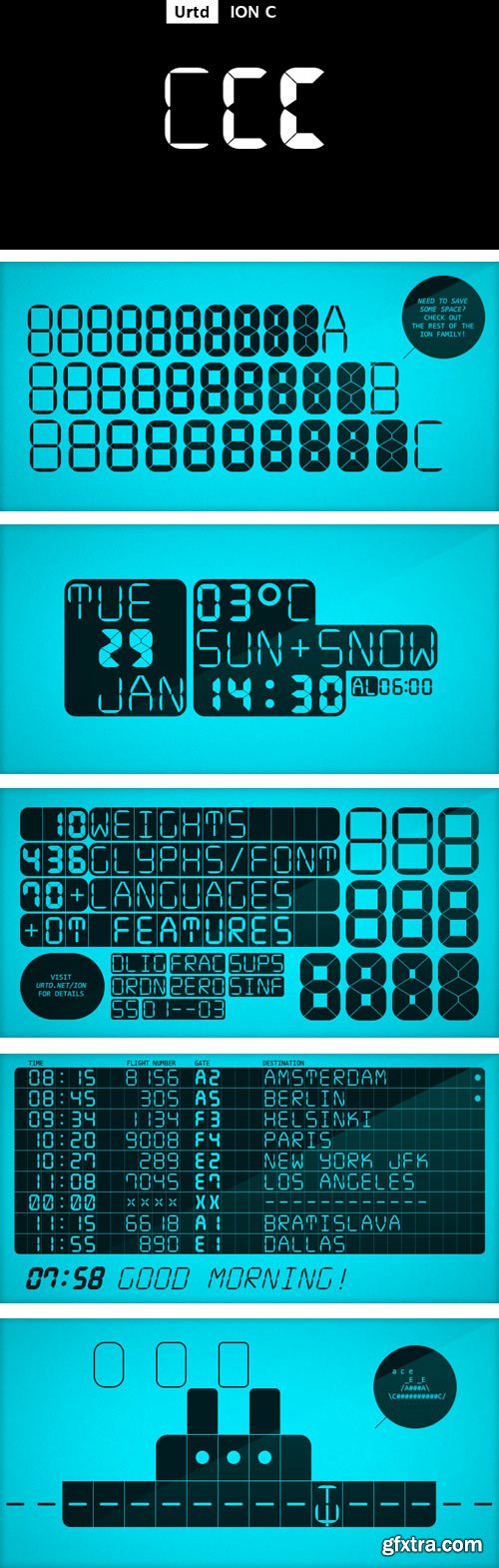 ION C Font Family