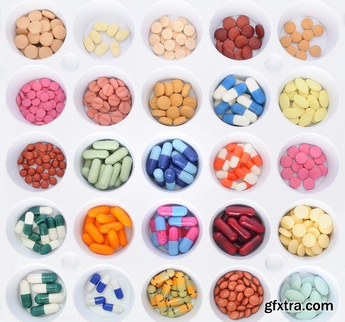 Stock Photos - Pills 6, 25xJPG