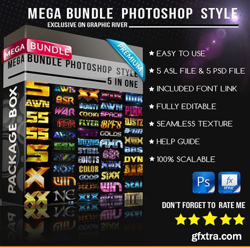 GraphicRiver Mega Bundle Photoshop Style 11765789