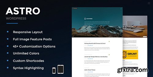 ThemeForest - Astro v2.2.1 - Responsive WordPress Blog Theme - 7128412