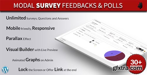 CodeCanyon - Modal Survey v1.7.1 - WordPress Feedbacks & Polls Plugin - 6533863