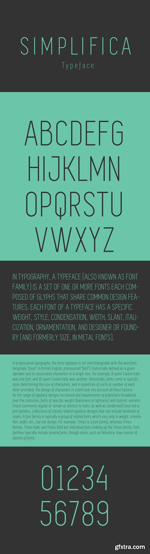 Simplfica Font