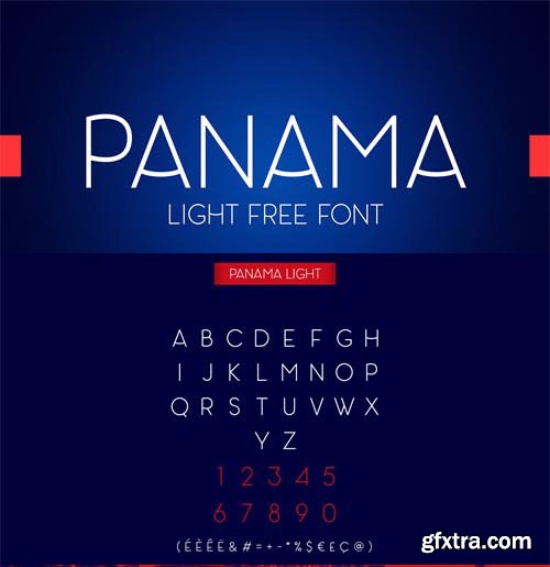 Panama Light Font