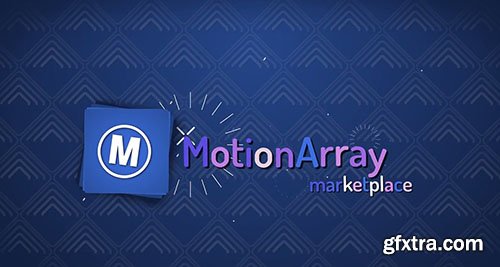 Motion Array - Rectangle Logo Opener After Effects Template