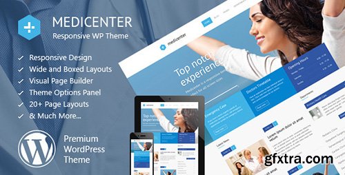 ThemeForest - MediCenter v6.9 - Responsive Medical WordPress Theme - 4718613