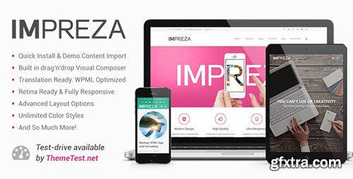 ThemeForest - Impreza v1.11 - Retina Responsive WordPress Theme - 6434280