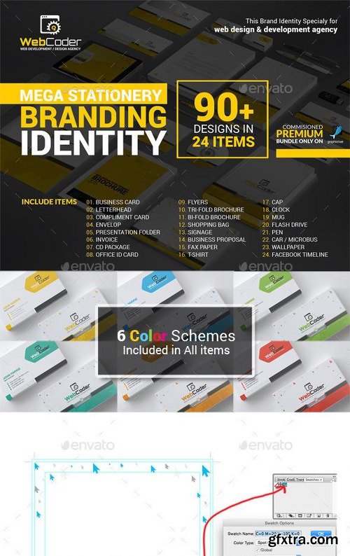 GraphicRiver Web Design Agency Stationery Branding Identity 11767335