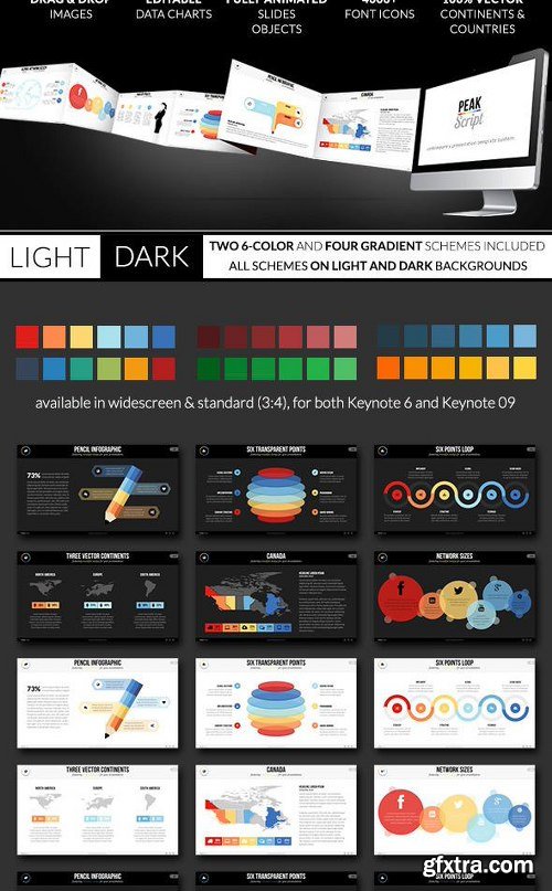 GraphicRiver PEAK Script - Complete Keynote Presentation System 11752009