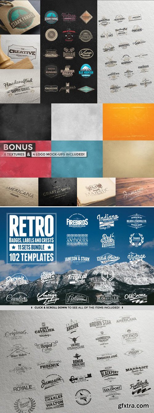 CM - 382 Vintage Logos Bundle 275102